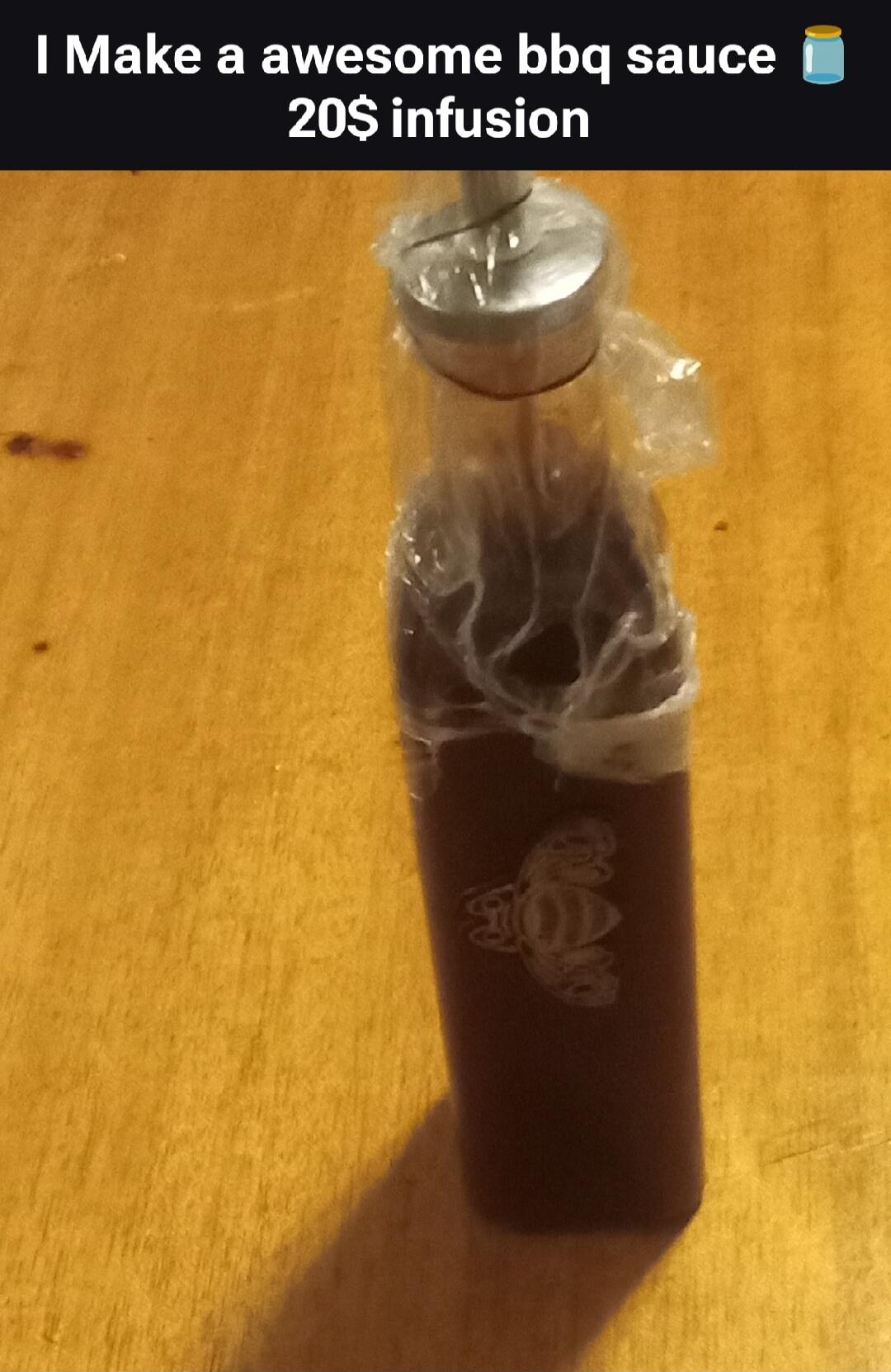 I Make a awesome bbq sauce 🍯 20$ infusion