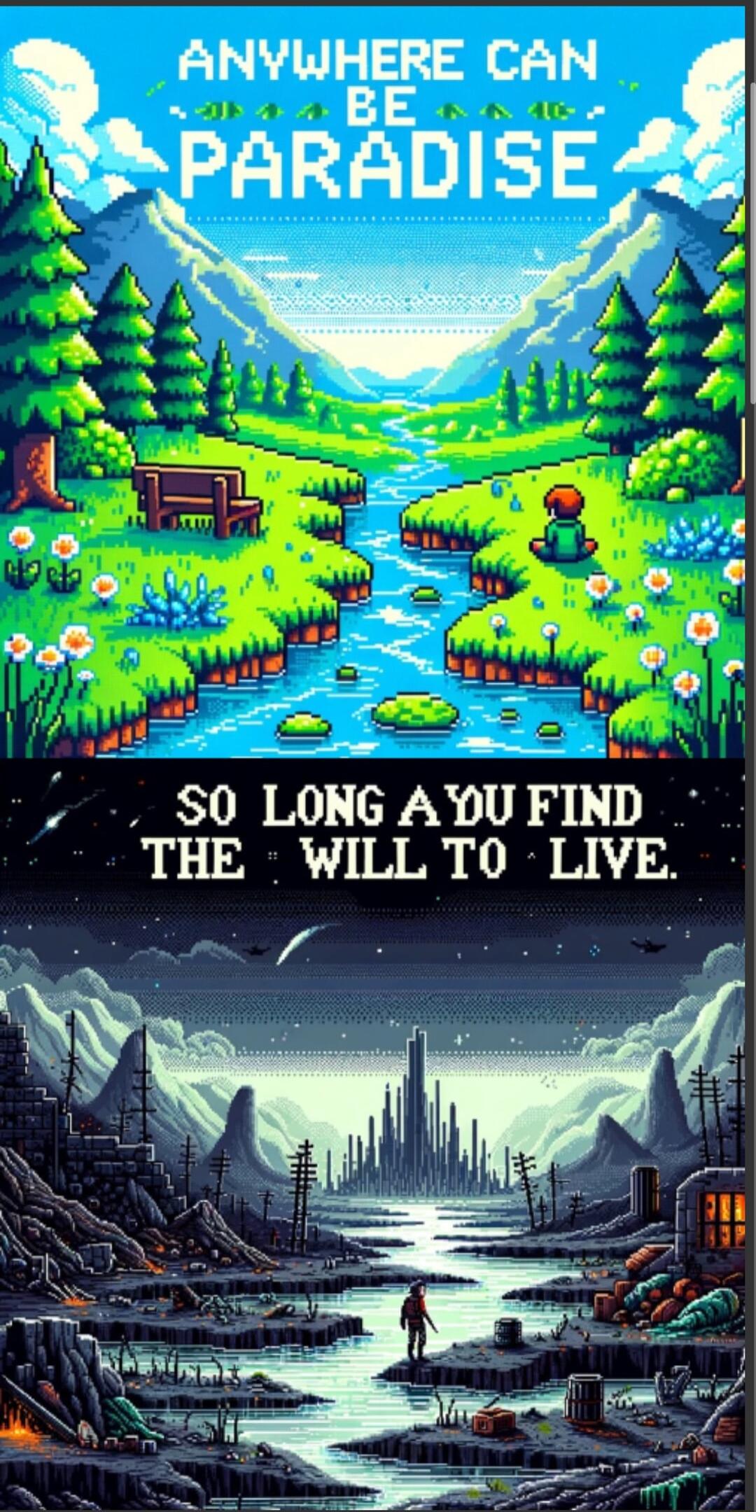 S0 LONG APUFIND THE WILL TO LIVE