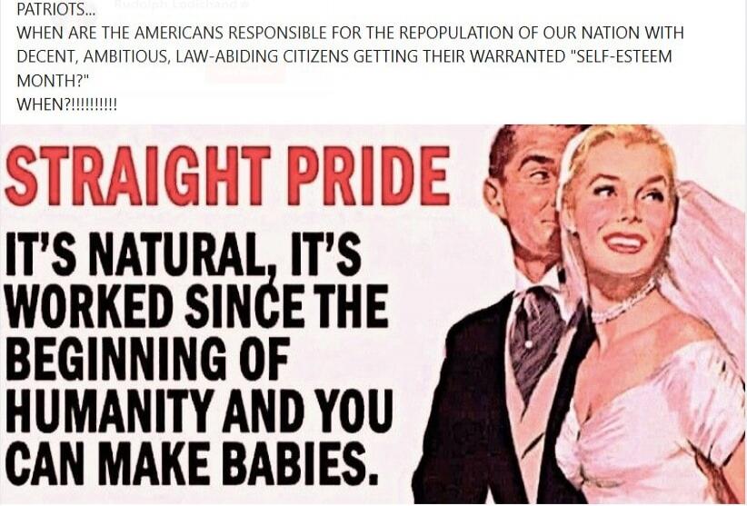 PATRIOTS... WHEN ARE THE AMERICANS RESPONSIBLE FOR THE REPOPULATION OF OUR NATION WITH DECENT, AMBITIOUS, LAW-ABIDING CITIZENS GETTING THEIR WARRANTED 