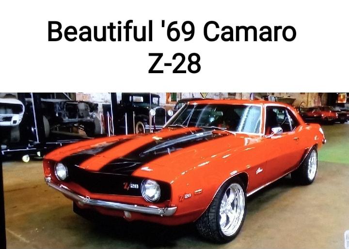 Beautiful 69 Camaro