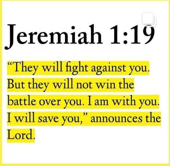 Jeremiah 1:19 