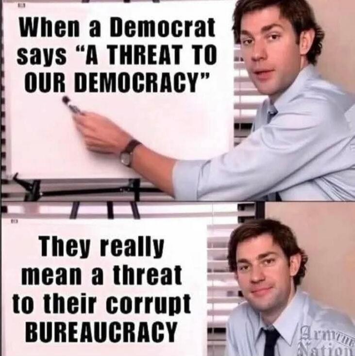 When a Democrat says 