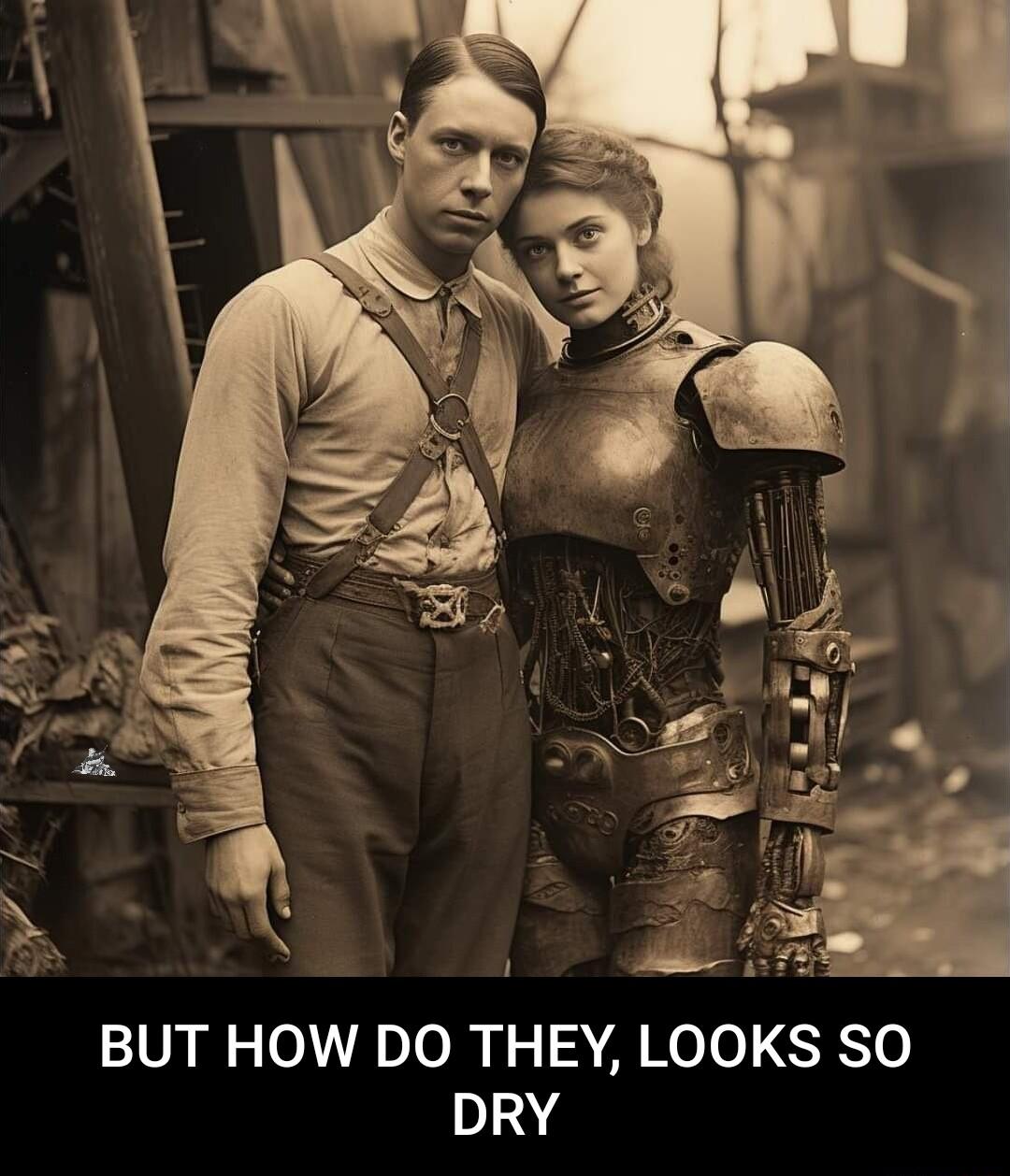 BUT HOW DO THEY LOOKS SO DRY