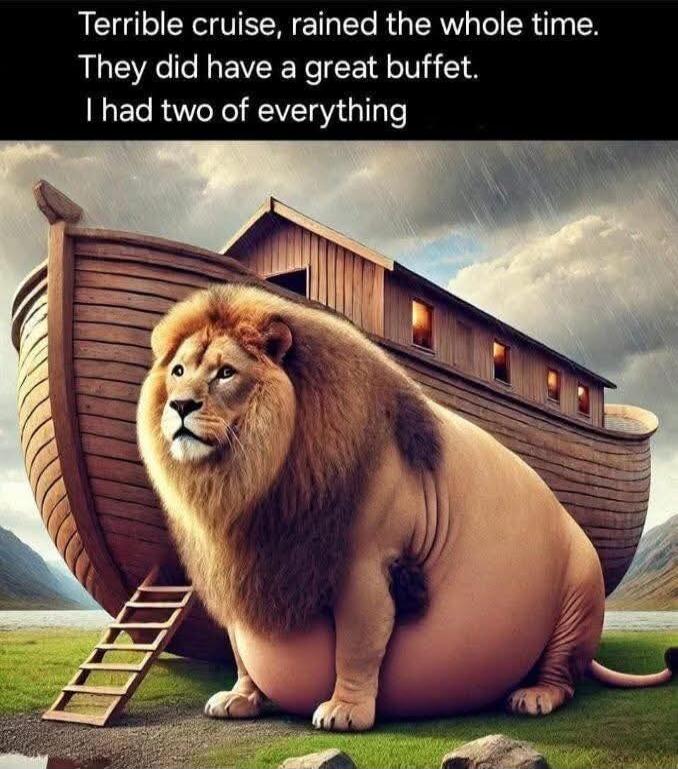 Terrible cruise, rained the whole time. They did have a great buffet. I had two of everything