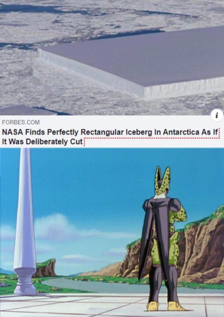 NASA Finds Perfectly Rectangular Iceberg In Antarctica As If It Was Deliberately Cuti E