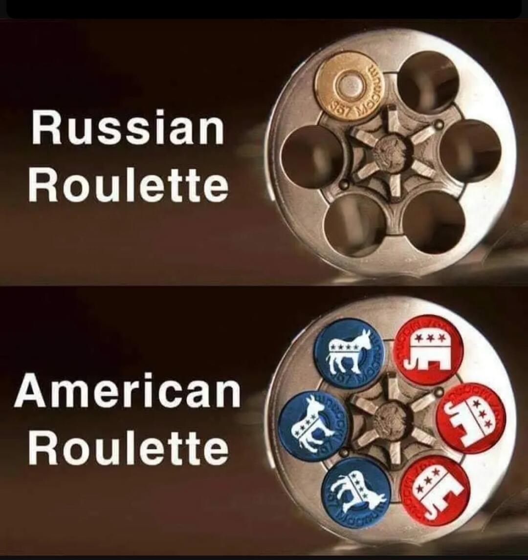 Russian Roulette
American Roulette
