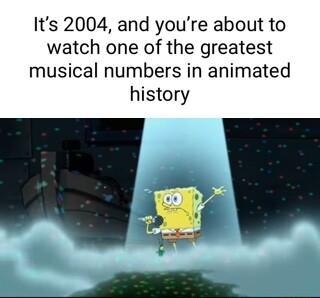 Its 2004 and youre about to watch one of the greatest musical numbers in animated history