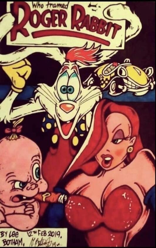 Who framed Roger Rabbit BY Lee BOTHAM, 12th FEB 2019.