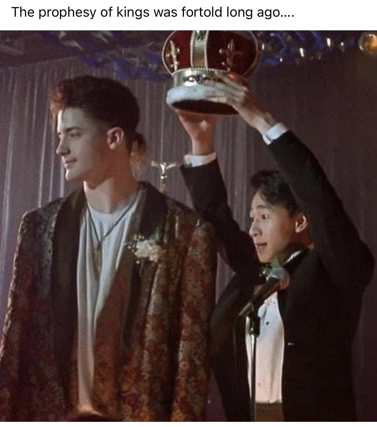 The prophesy of kings was fortold long ago