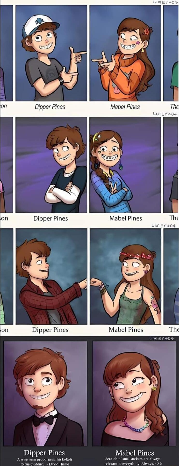 Mabel Pines Dipper Pines