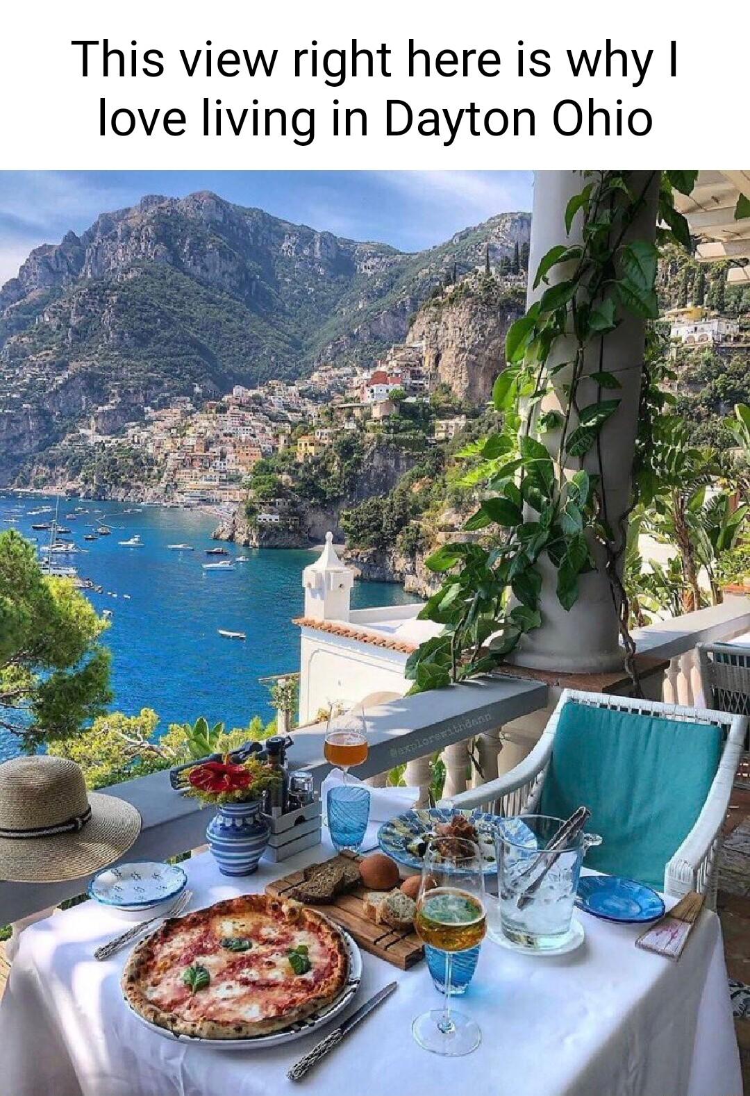 This view right here is why love living in Dayton Ohio