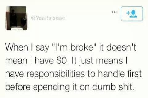 When I say 