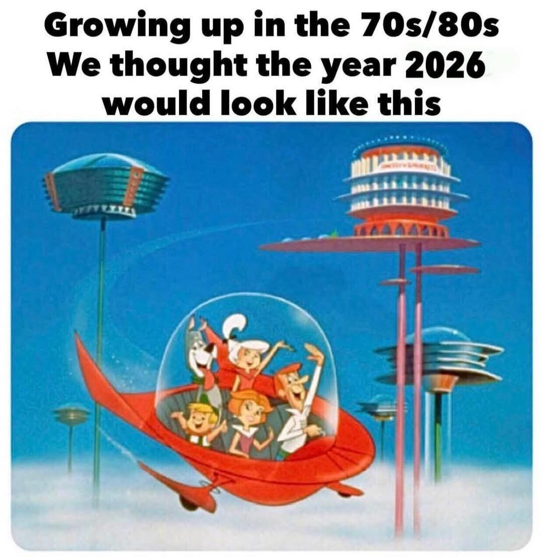 Growing up in the 70s/80s We thought the year 2026 would look like this
Session ID: 1083275.