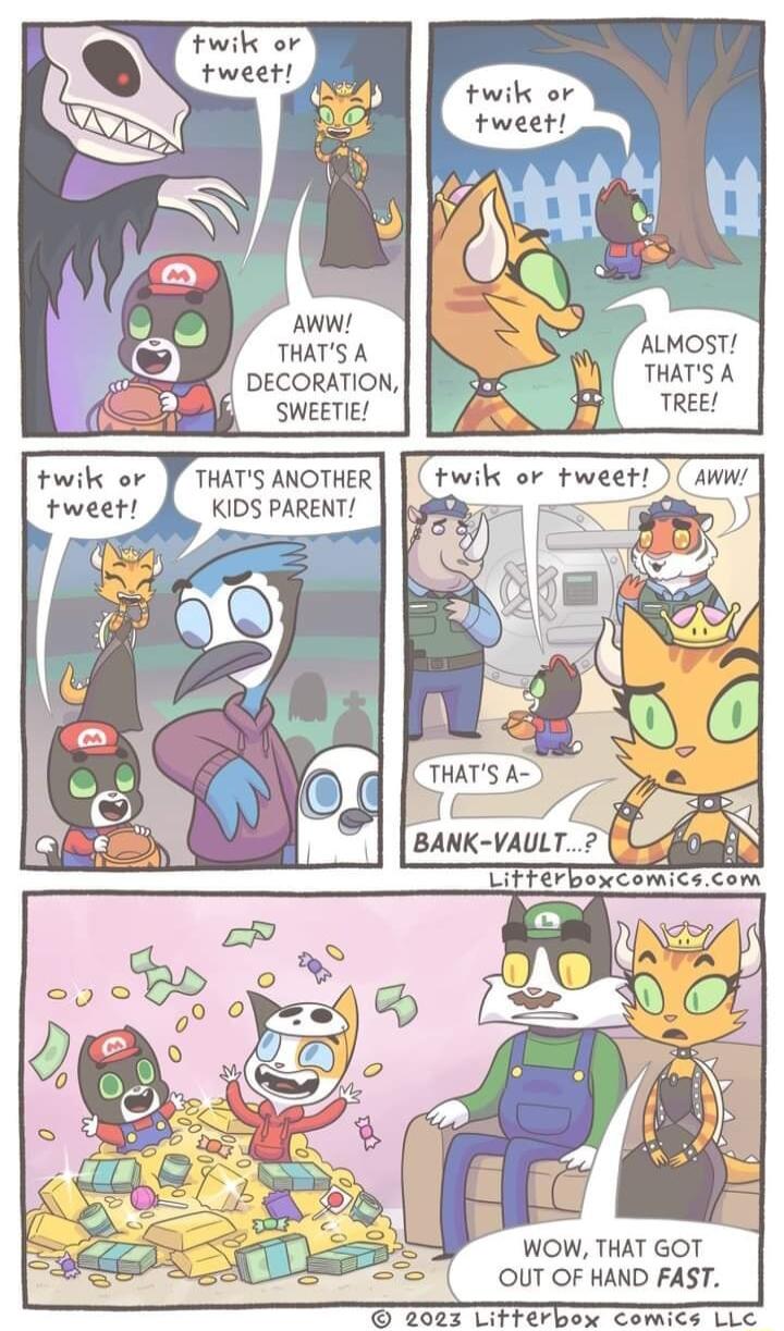 THATS A ALMOST DECORATION THATS A SWEETIE THATS ANOTHER KIDS PARENT WOW THAT GOT OUT OF HAND FAST 2023 LiTFerboxw Comics LIS