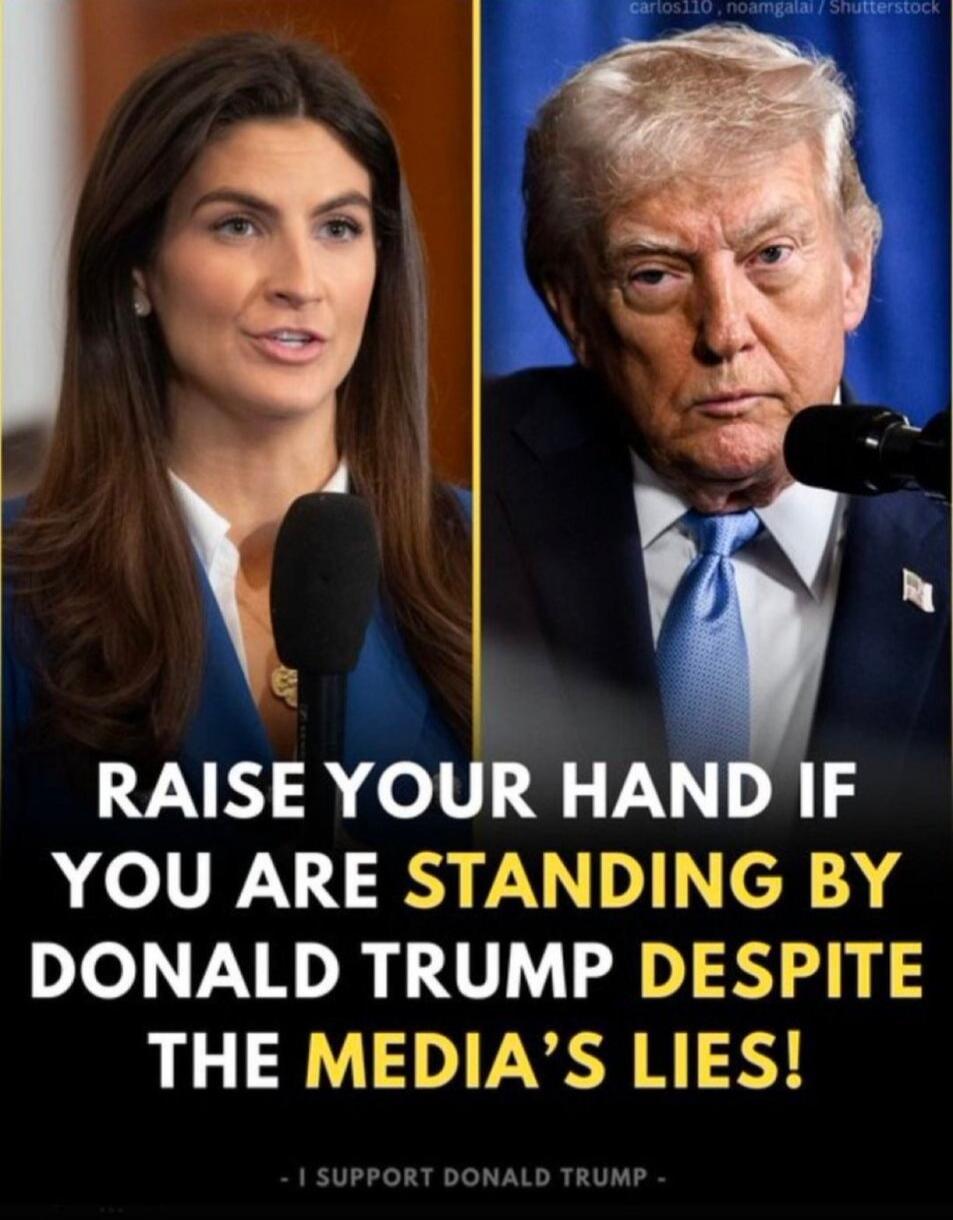 RAISE YOUR HAND IF YOU ARE STANDING BY DONALD TRUMP DESPITE THE MEDIA'S LIES! - I SUPPORT DONALD TRUMP -