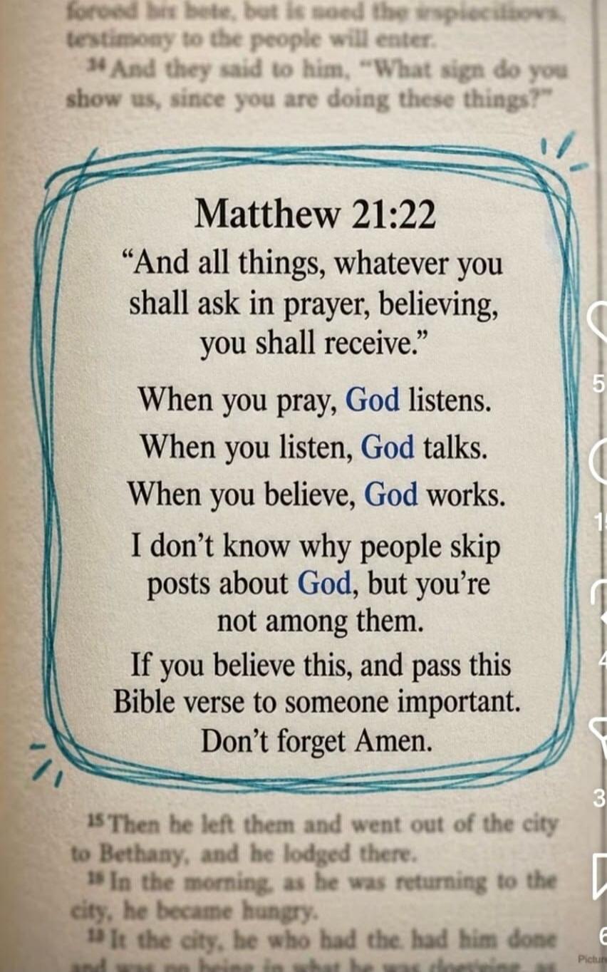 Matthew 21:22 