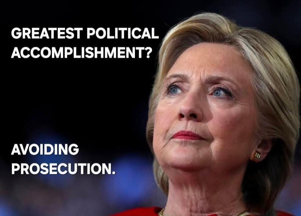GREATEST POLITICAL ACCOMPLISHMENT? AVOIDING PROSECUTION.