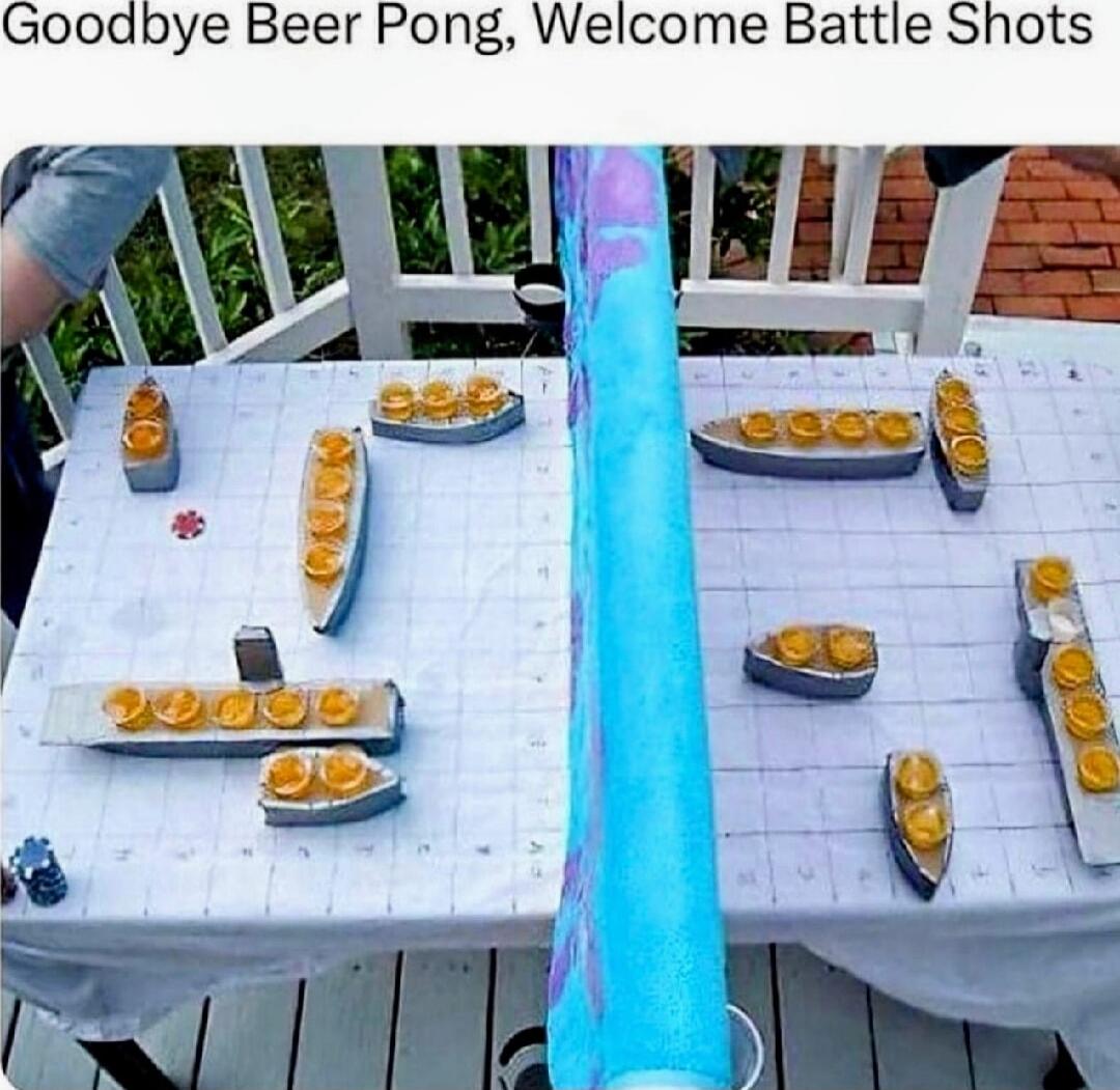 Goodbye Beer Pong, Welcome Battle Shots
