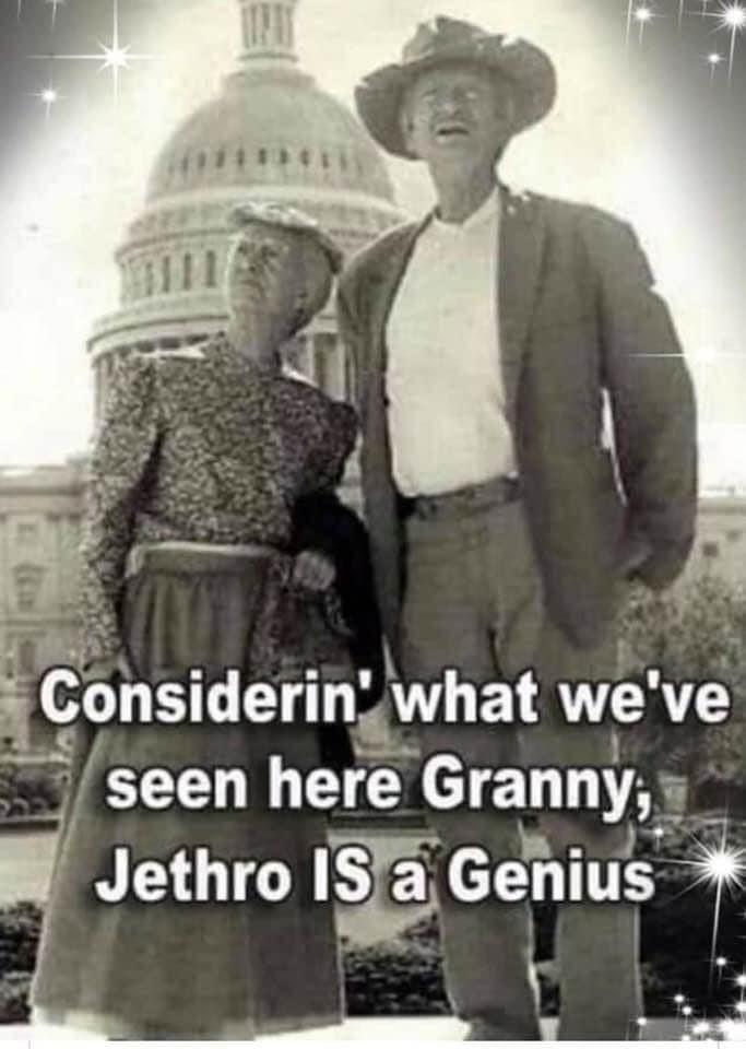 3 Con5dern what we ve S 4 seen here Granny i Jethro ISIGenius