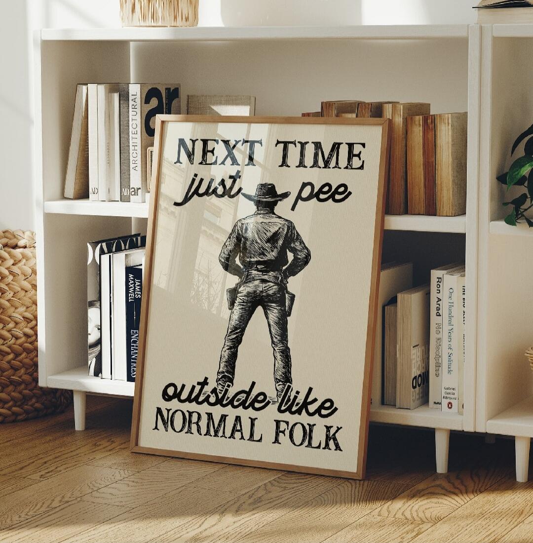 NEXT TIME just pee outside like NORMAL FOLK