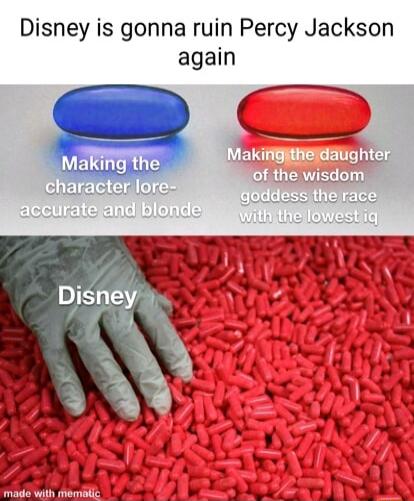 Disney is gonna ruin Percy Jackson again