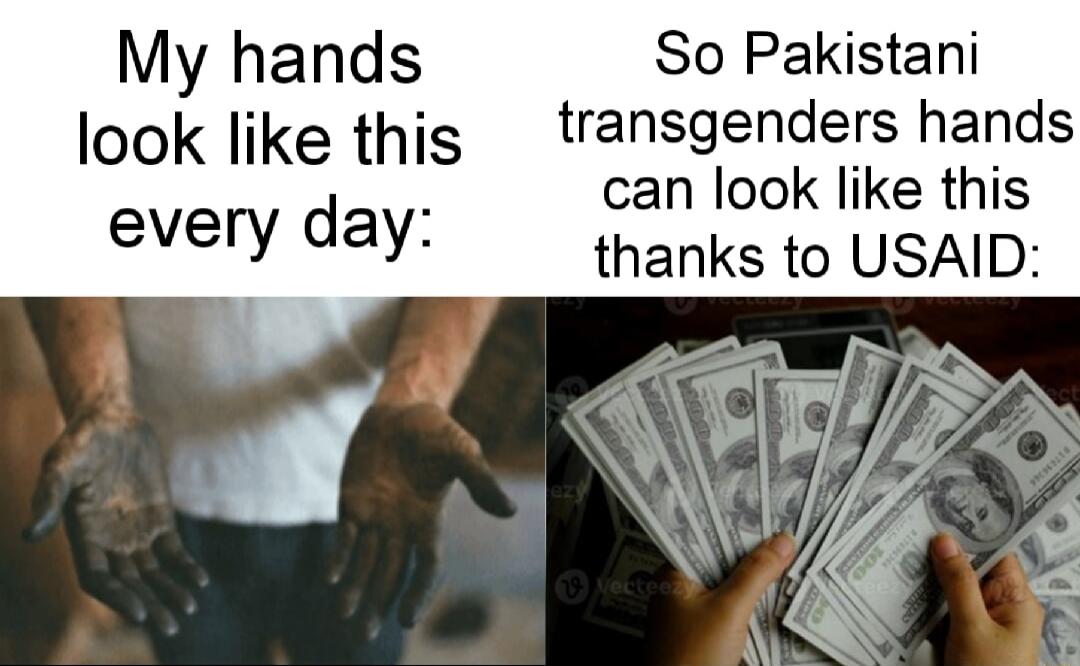 My hands So Pakistani look like this transgenders hands can look like this every day hanks to USAID