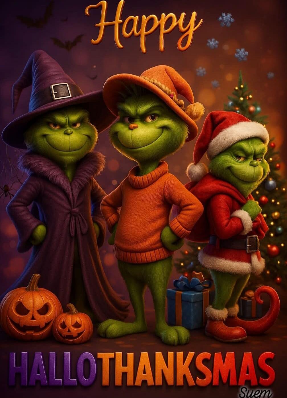 Happy HalloThanksmas