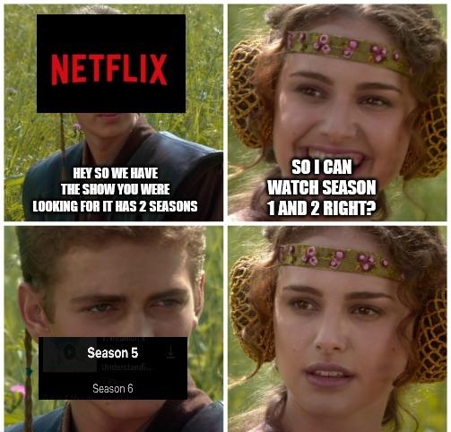 HEY S0 WEHAVE SOICAN THE SHOW YOU WERE WATCH SERSON LOOKINE FOR IT HAS 2 SEASONS 1AND 2 RIGHT2 5 Season5 Sesson