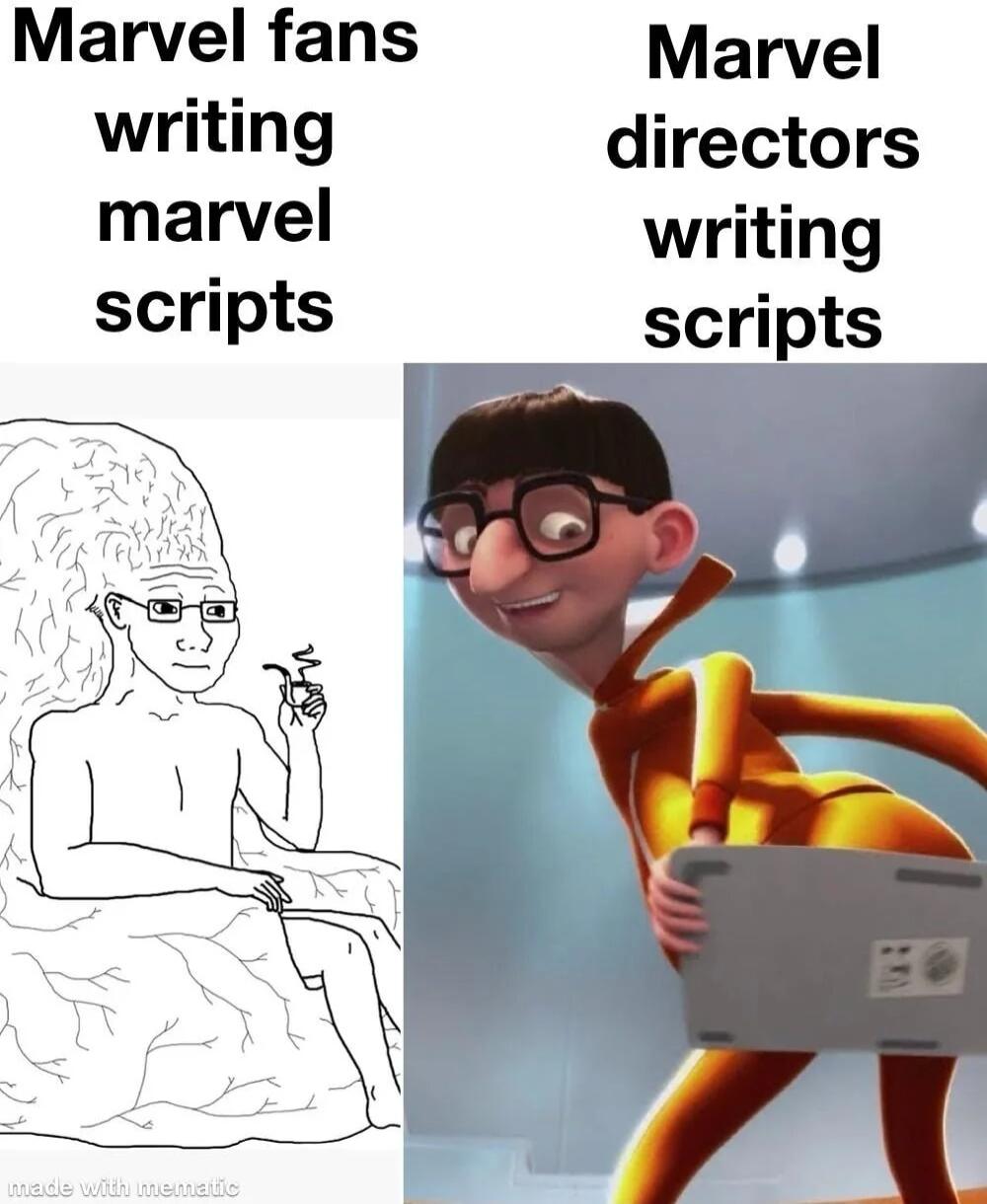 Marvel fans Marvel writing directors marvel writing scripts scripts