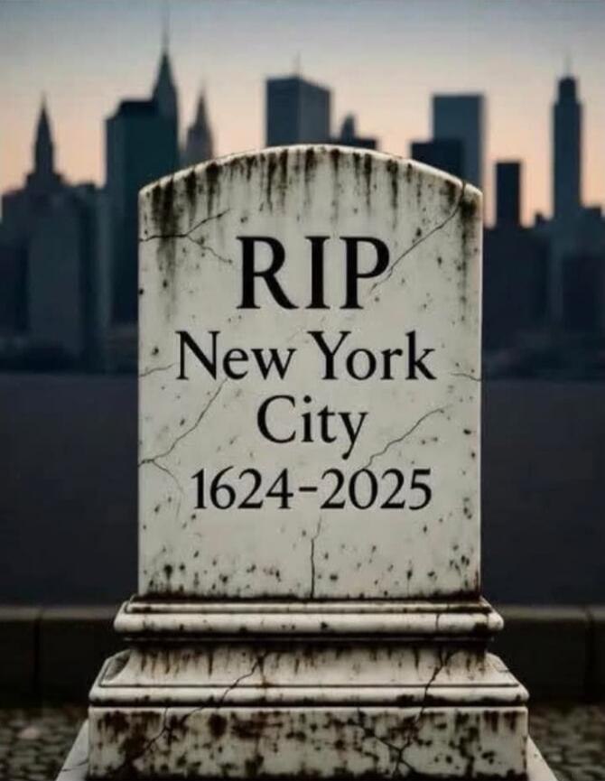 RIP New York City 1624-2025