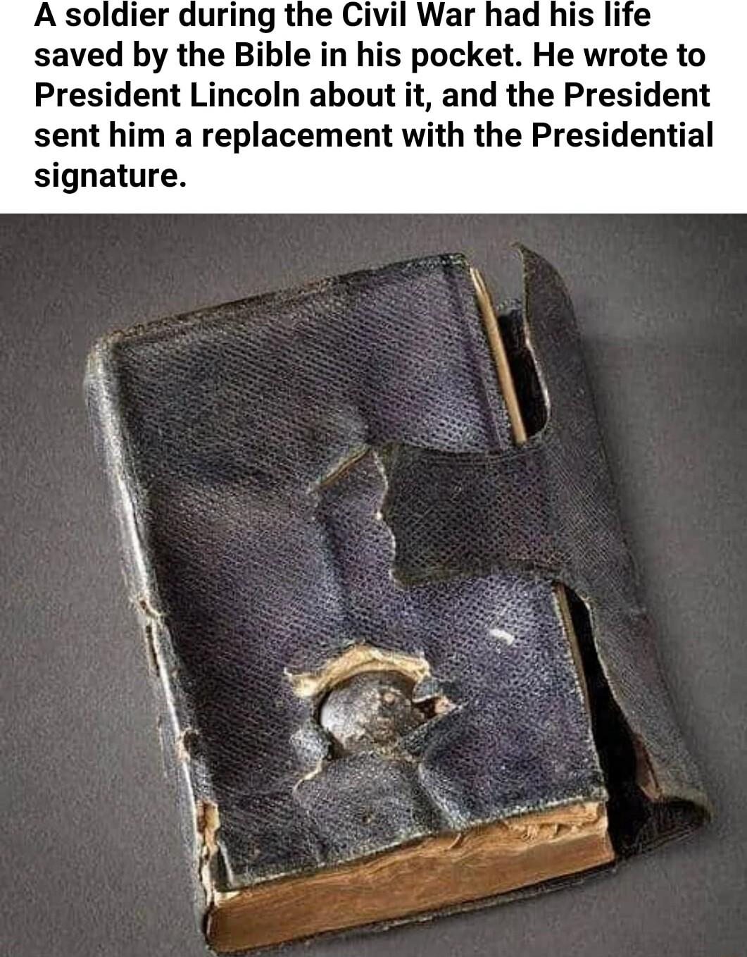 pocket He wrote to and the President sent him a replacement with the Presidential signature