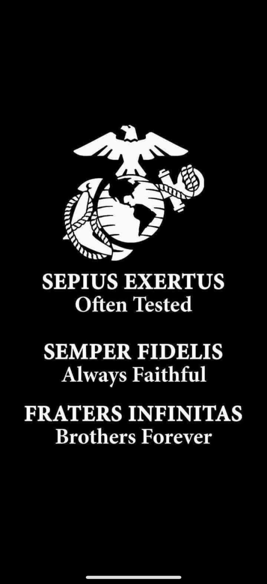 SEPIUS EXERTUS Often Tested SEMPER FIDELIS Always Faithful FRATERS INFINITAS Brothers Forever