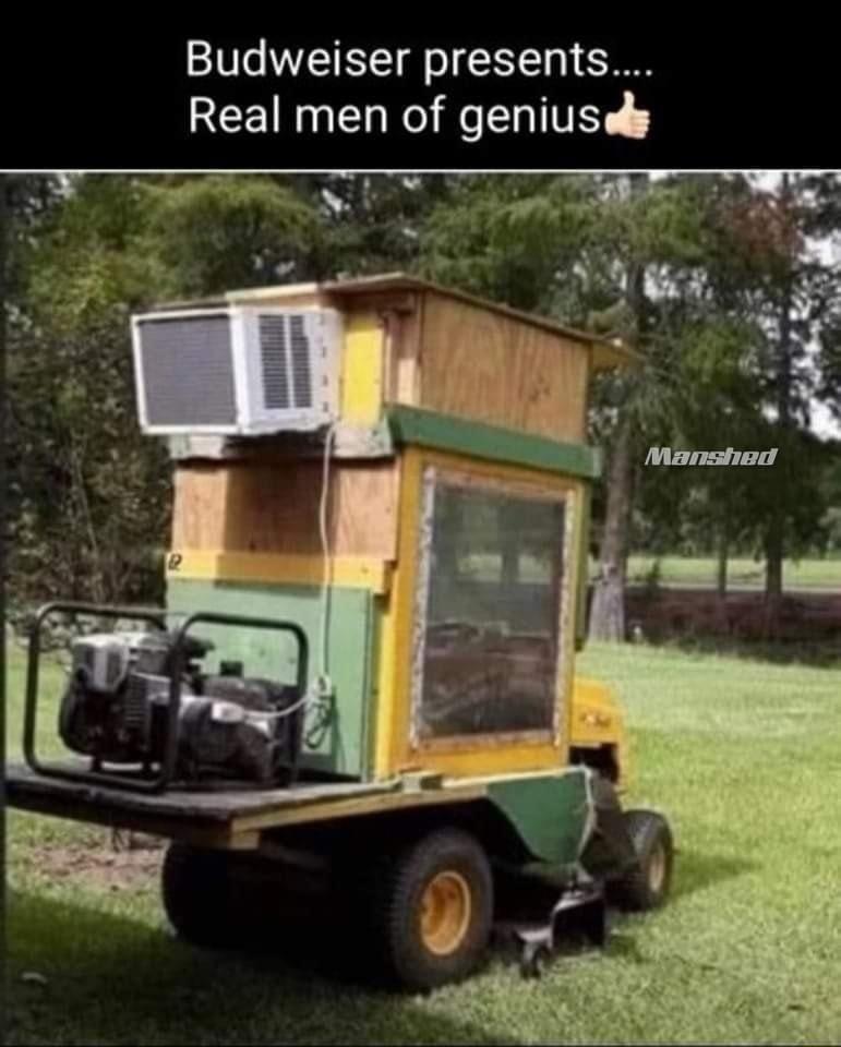 Budweiser presents Real men of geniusds