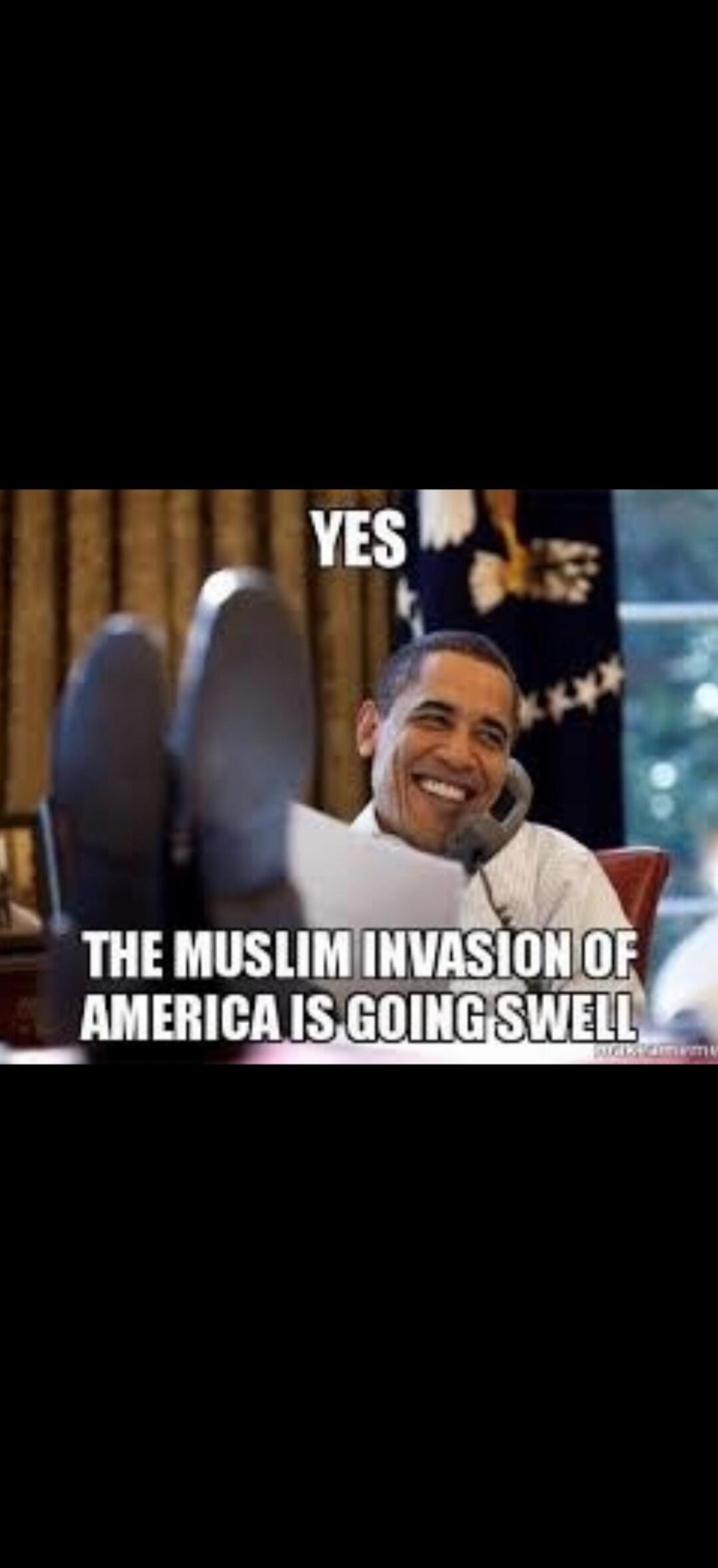 YES THE MUSLIM INVASION OF AMERICA IS GOING SWELL