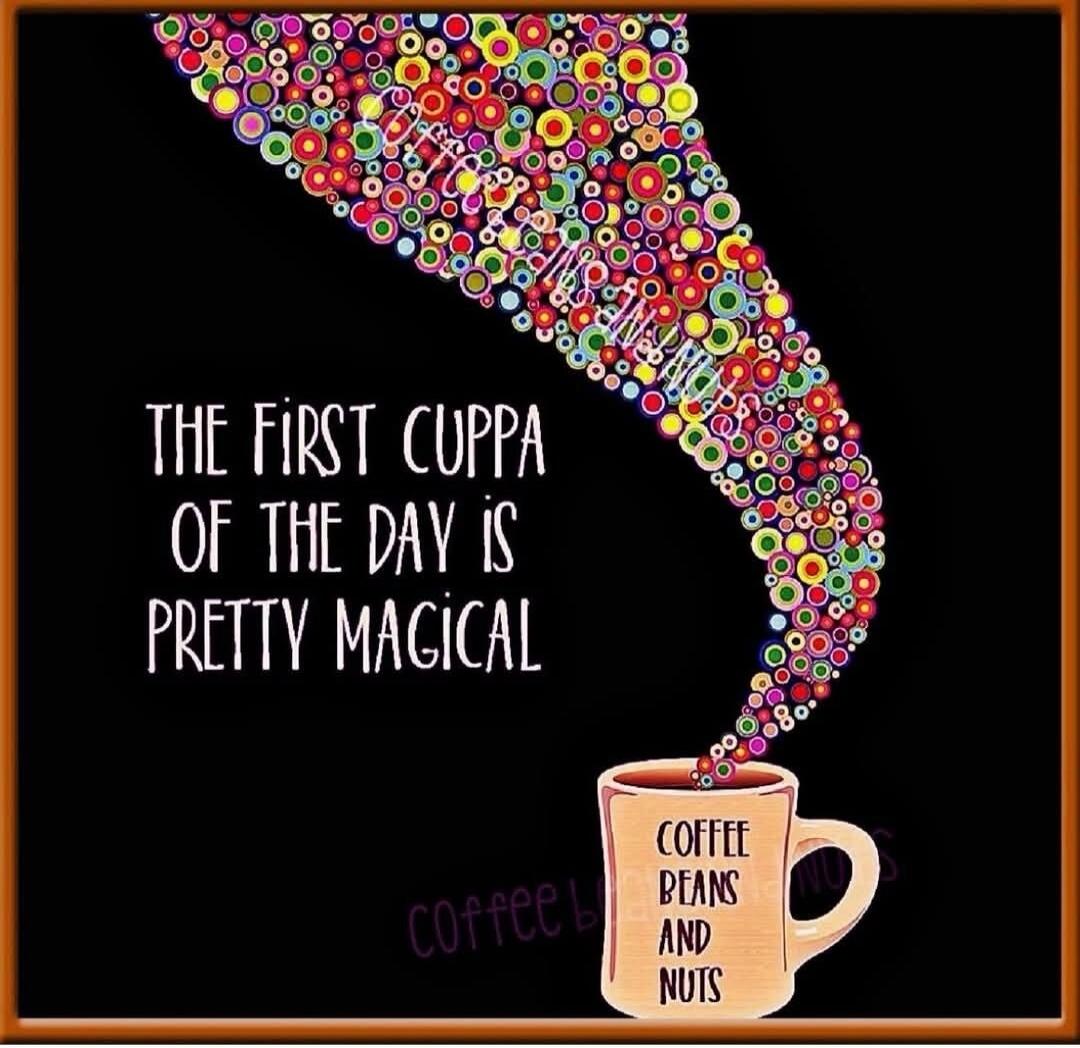 THE FIRST CUPPA OF THE DAY IS PRETTY MAGICAL
COFFEE BEANS AND NUTS