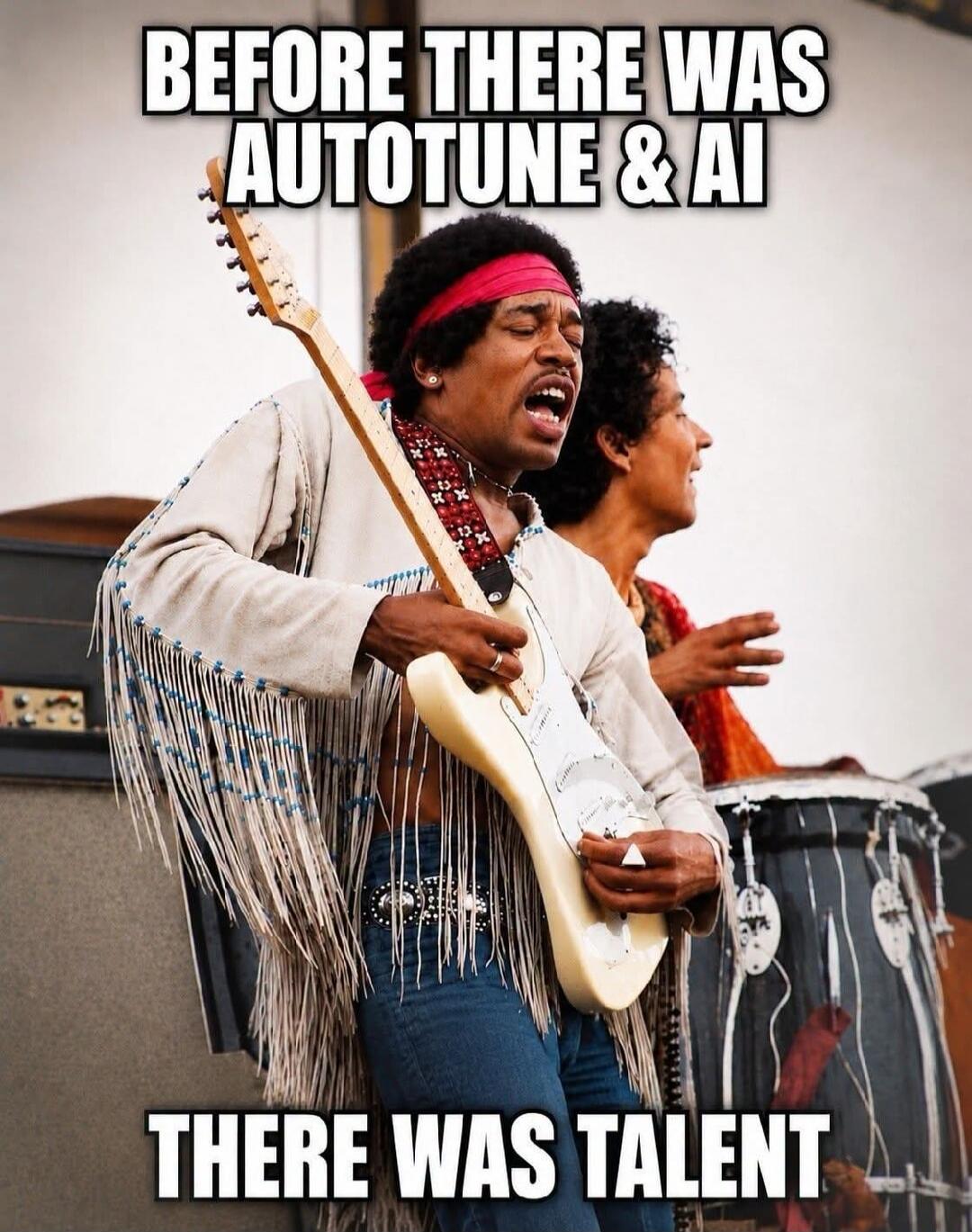 BEFORE THERE WAS AUTOTUNE & AI THERE WAS TALENT