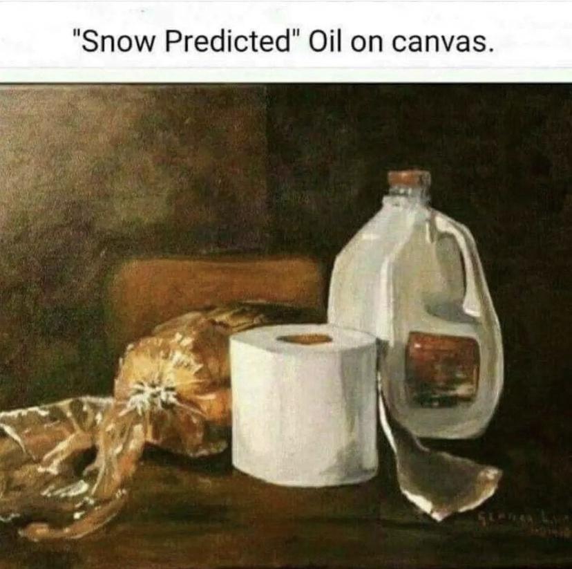 ow Predicted Oil on canva