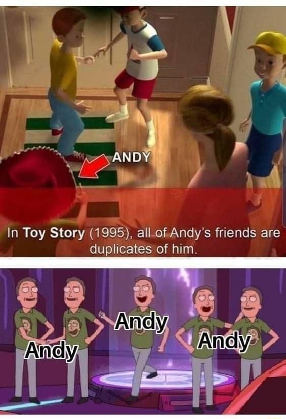 R ol S A yANDY 4 Ly p a0 o1 o o VAU Re o1 W o N To VAR 4 T o ERET Y duplicates of him