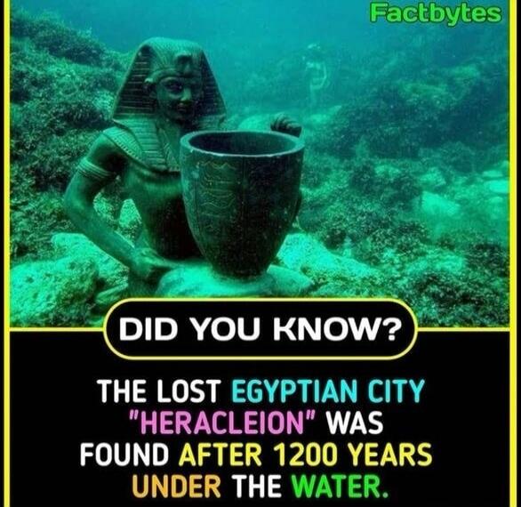 Factbytes DID YOU KNOW? THE LOST EGYPTIAN CITY 