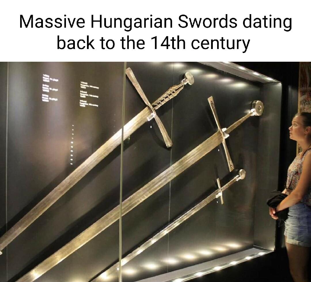 Massive Hungarian Swords dat back to the 14th century F