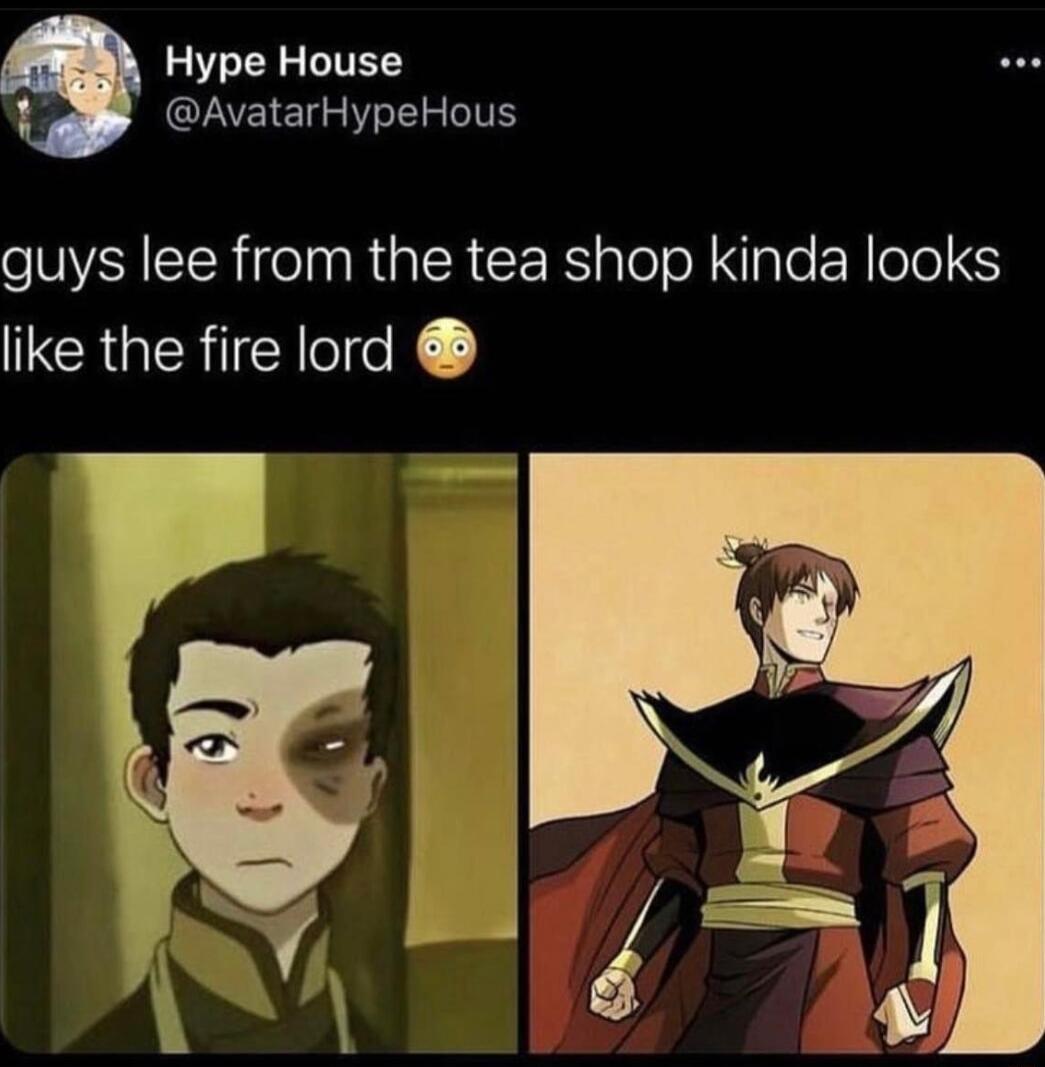 Hype House GLVEIE IR guys lee from the tea shop kinda looks like the fire lord