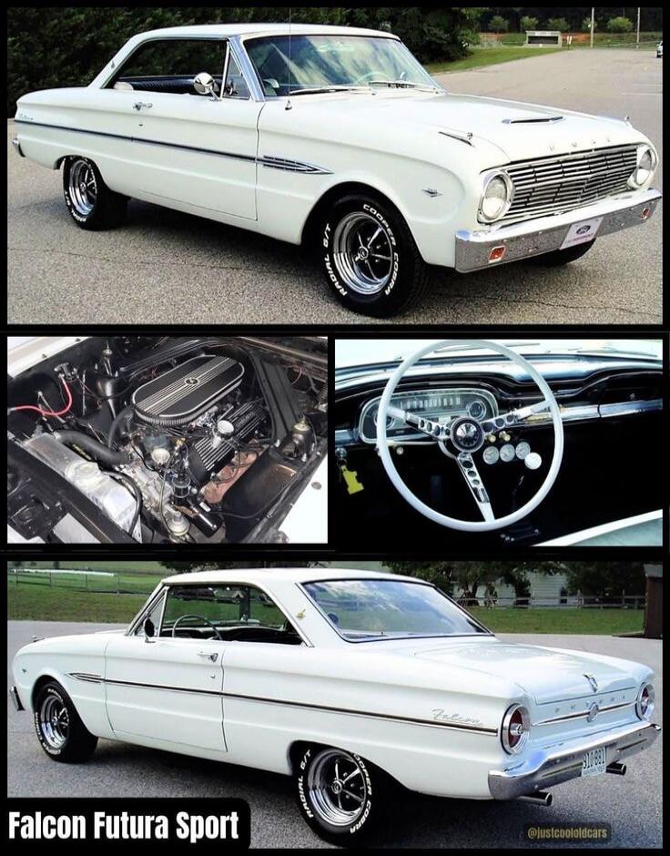 Falcon Futura Sport. Cooper Radial B/F. Falcon. Just Cool Old Cars.