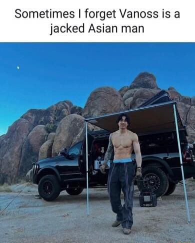 Sometimes I forget Vanoss is a jacked Asian man