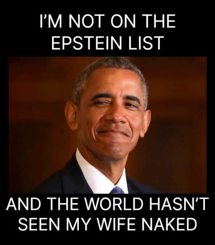 I'M NOT ON THE EPSTEIN LIST AND THE WORLD HASN'T SEEN MY WIFE NAKED