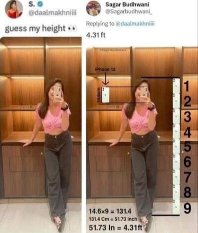 Q Sagar Budhwani 431t guess my height 146x9 1314
