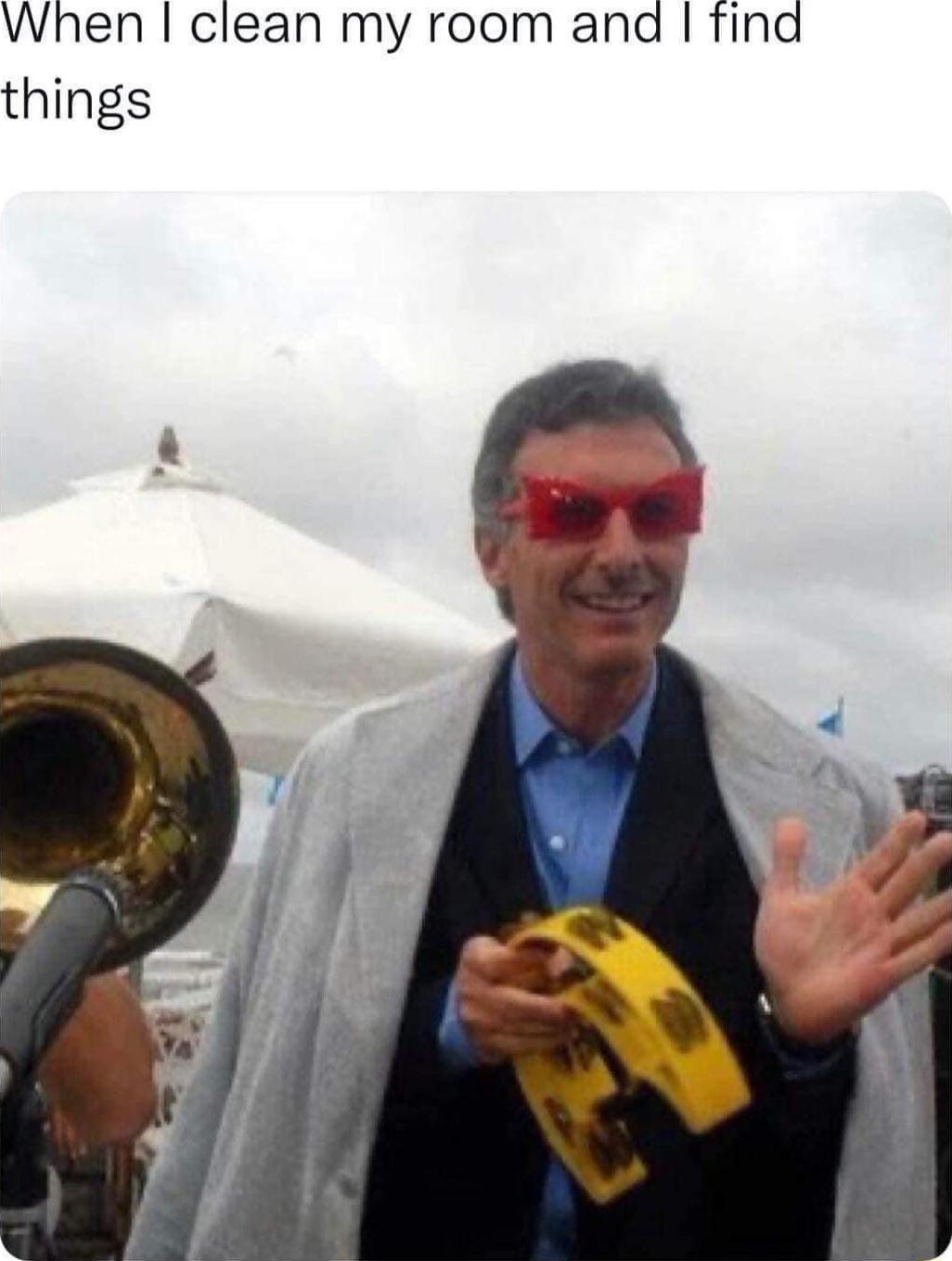 When clean my room and find things