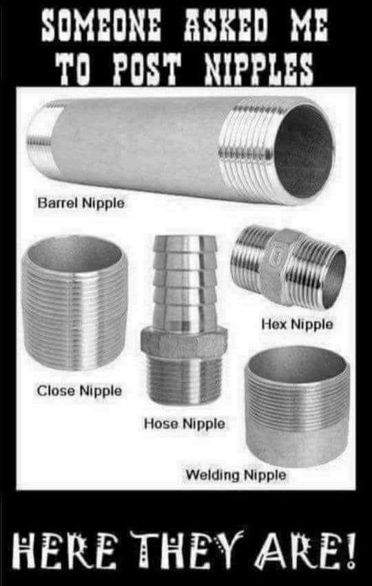 SOMEONE ASRED ME T0 POST NIPPLES Close Nipple Hose Nipple Welding Nipple HERE THEY ARE