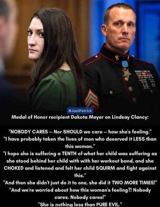 Medal of Honor recipient Dakota Meyer on Lindsay Clancy: 