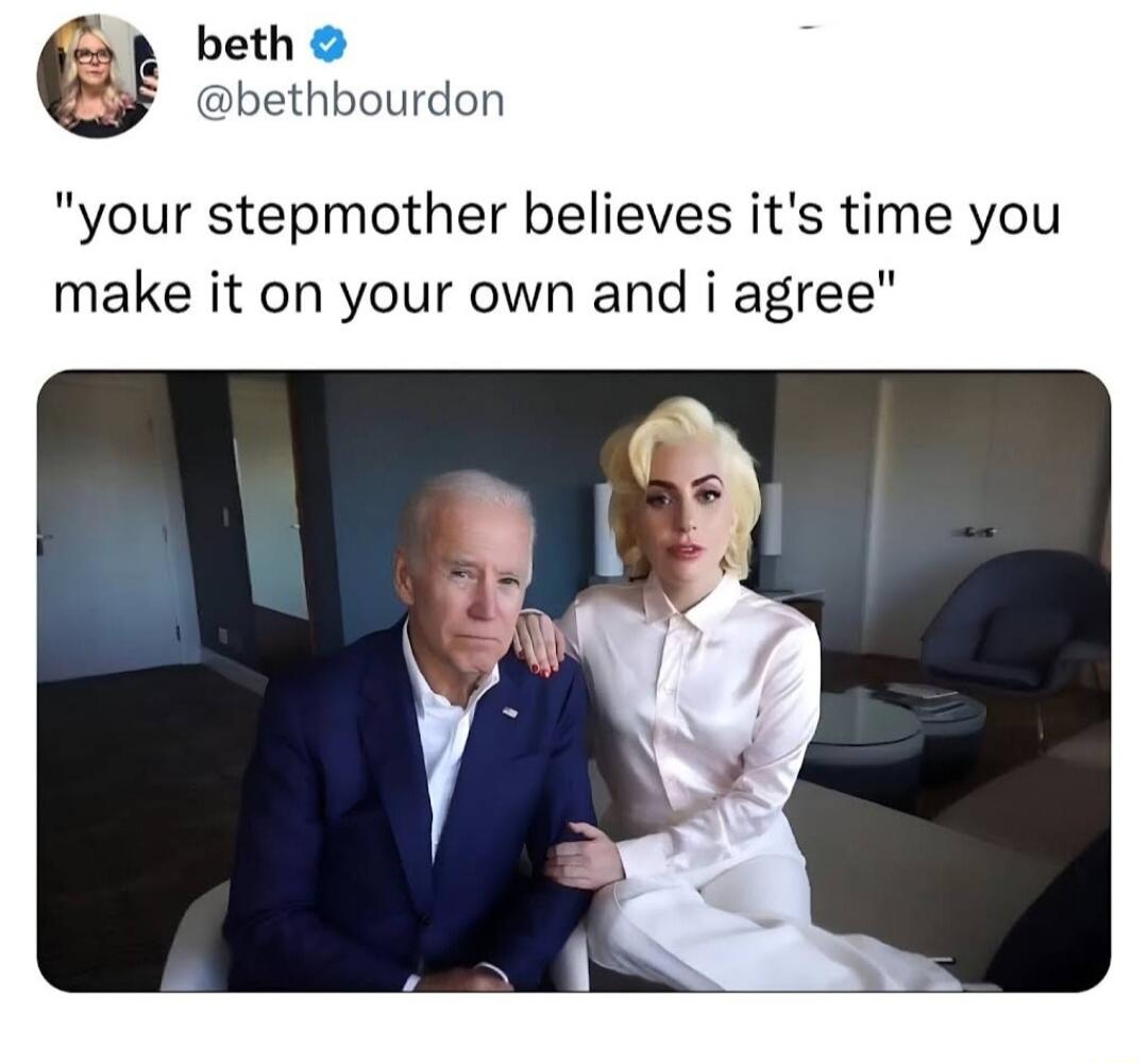 beth bethbourdon your stepmother believes its time you make it on your own and i agree