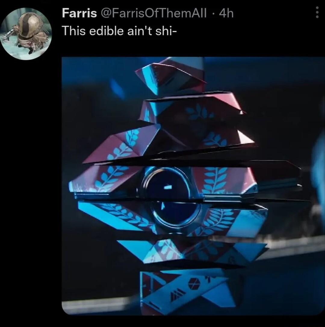 Farris FarrisOfThemAll 4h This edible aint shi